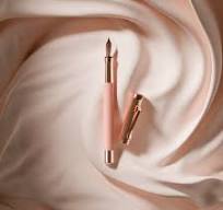 Graf von Faber-Castell Guilloche Fountain Pen Rose Blush