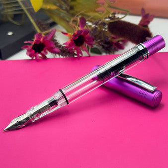 Monteverde MP1 Piston Filling Fountain Pen Purple Frost