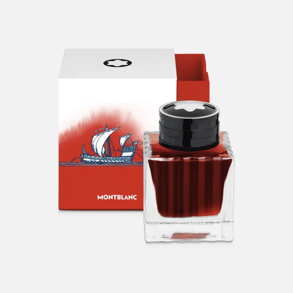 Montblanc Meisterstück X Olympic Heritage Paris 1924 Ink Bottle Red 50ml