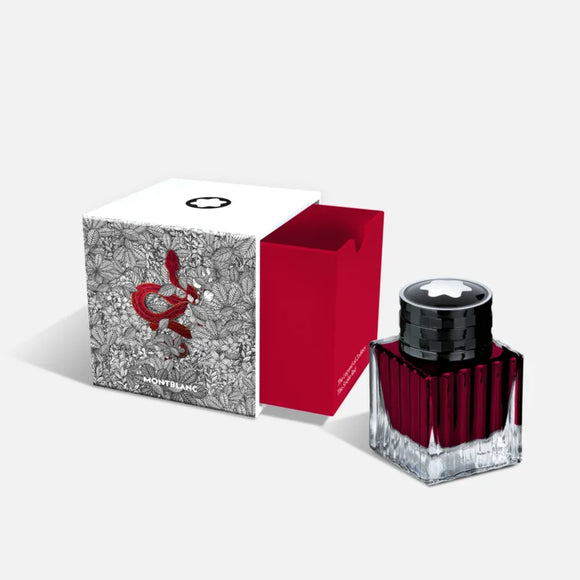 Montblanc The Legend Of Zodiac The Snake Ink Bottle Red 50ml