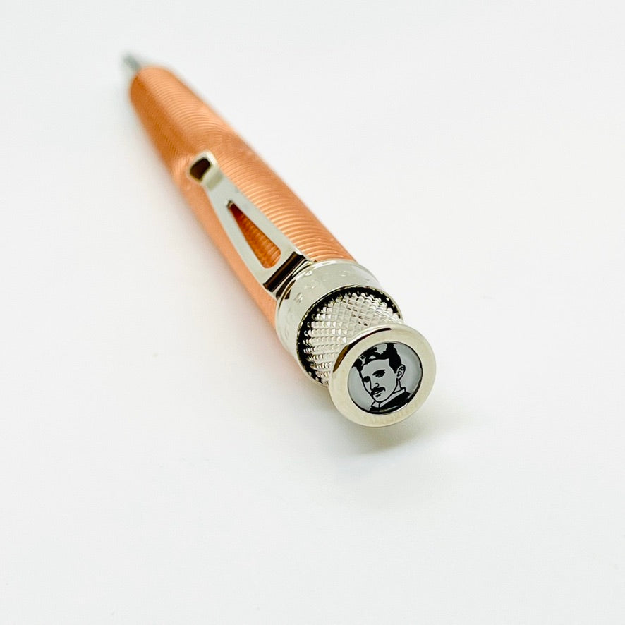 Nikola Tesla Died Retro 51 Tornado Vintage Metalsmith Rollerball P