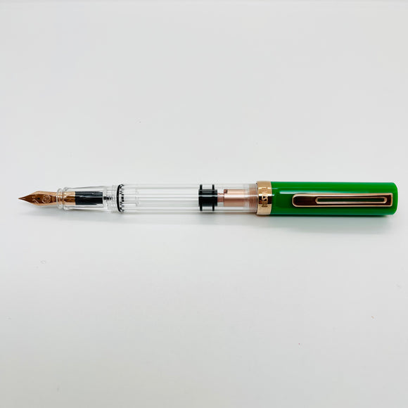 TWSBI ECO-T Fountain Pen Set Royal Jade RoseGold