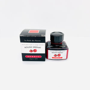 J. Herbin Ink Bottle Rouge Grenat 30ml