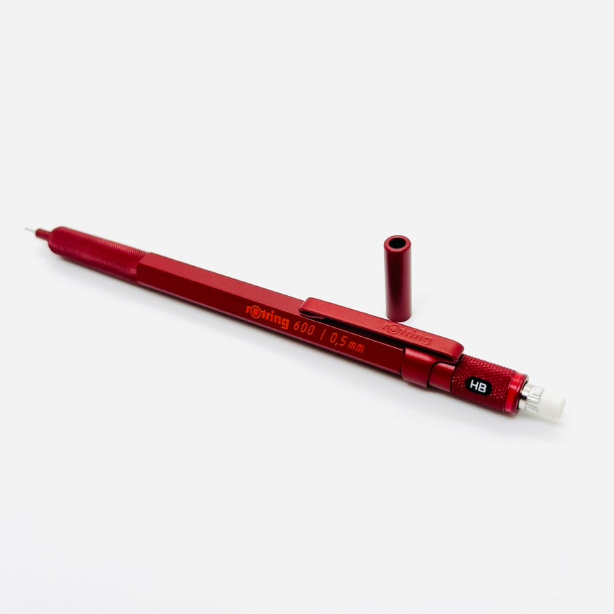 Rotring 600 Mechanical Pencil 0.5mm Red – Reid Stationers
