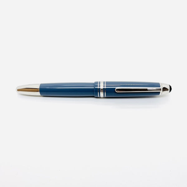 Montblanc Meisterstück Glacier LeGrand Fountain Pen Blue – Reid
