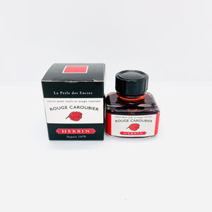 J. Herbin Ink Bottle Rouge Caroubier 30ml