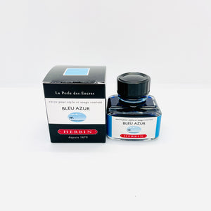 J. Herbin Ink Bottle Bleu Azur 30ml