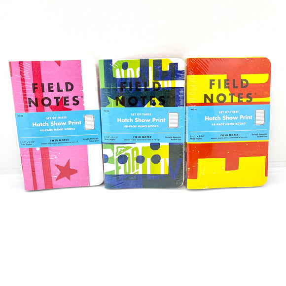 Field Notes Hatch Show Print Memo Book (Limited Edition)