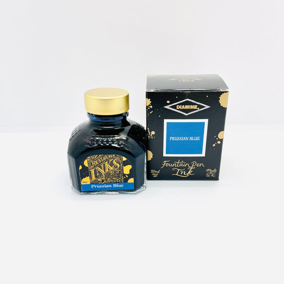 Diamine Ink Bottle Prussian Blue 80ml