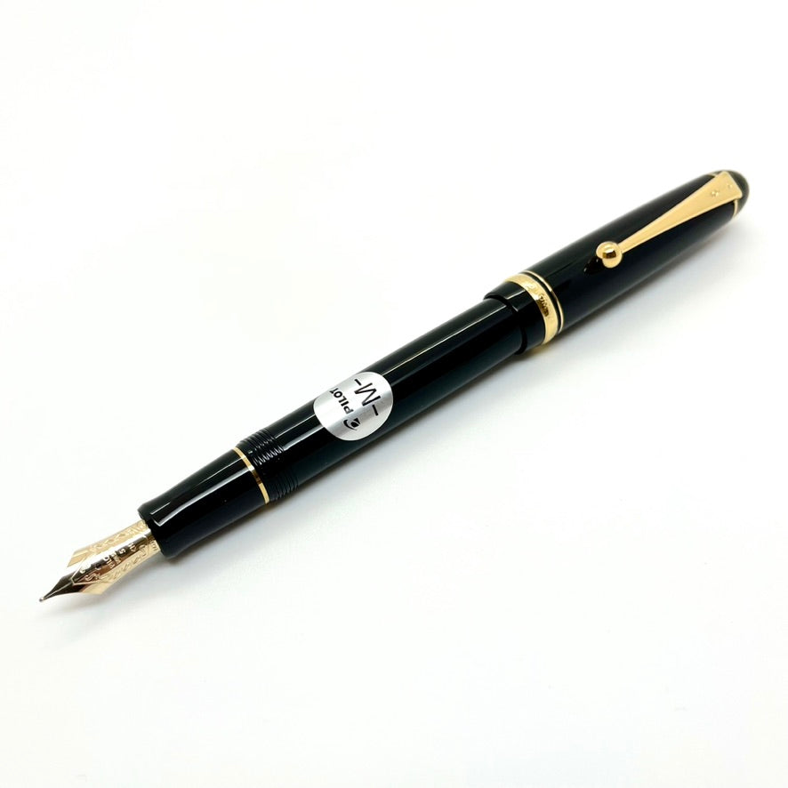 Pilot Custom 74 Fountain Pen Black Resin Gold Trim – Reid Stationers