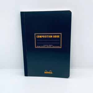 Rhodia A5 Composition Book Lined Black