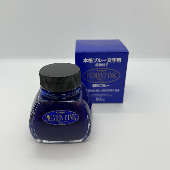 Platinum Ink Bottle Pigment Blue 60ml
