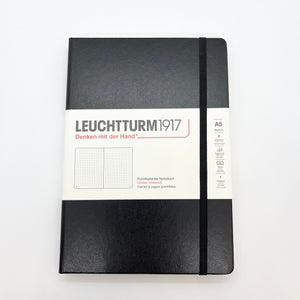 Carnet LEUCHTTURM1917 A5 à Points - Couverture Rigide, 251 Pages Numérotées, 2 Marque-pages - Couleur 'Army' Vert - 1