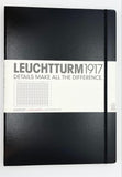 Leuchtturm1917 Master Classic A4 Hardcover Notebook Squared Black
