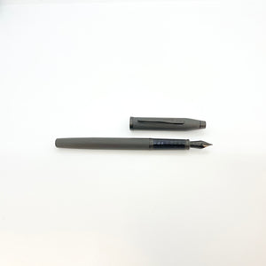 Cross Century II Fountain Pen Black Micro Knurl and Matte PVD