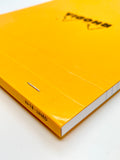 Rhodia Stapled Notepad #18 Lined Orange