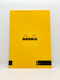 Rhodia "R" Stapled A4 Notepad #18 Lined Orange