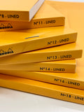 Rhodia Stapled Notepad #12 Lined Orange