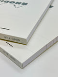 Rhodia Stapled Notepad #16 Lined Ice White