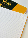 Rhodia Wirebound A4 Notebook #18 Lined Orange