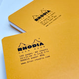 Rhodia Wirebound A5 Notebook #16 Lined Orange
