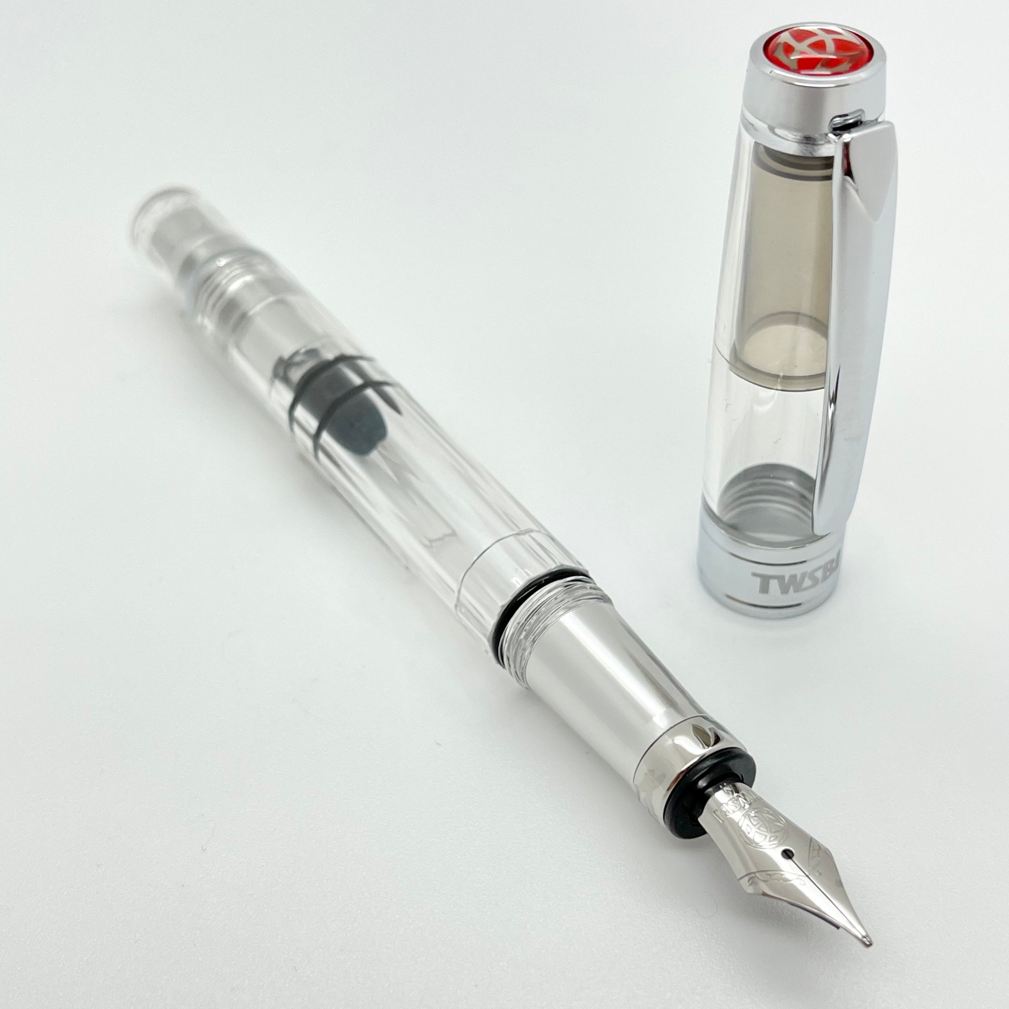 TWSBI Diamond 580AL Silver Fountain Pen