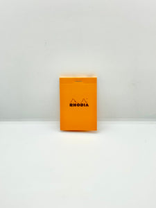 Rhodia Stapled Notepad #11 Graph Orange