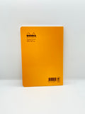 Rhodia Staplebound A5 Notebook Graph Orange