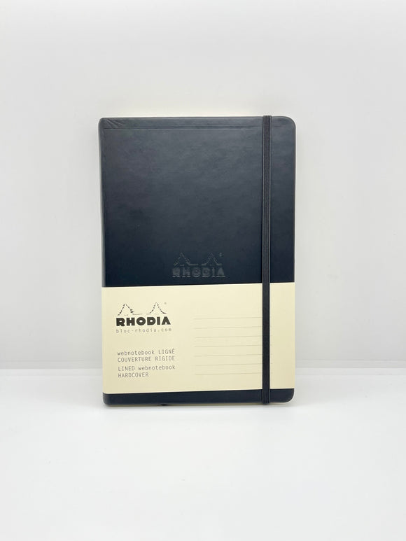 Rhodia A5 Webnotebook Lined Black