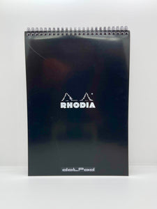 Rhodia Wirebound A4 Notepad #18 Dot Grid Black