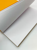 Rhodia Stapled Notepad #16 Blank Orange
