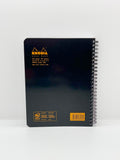 Rhodia Wirebound A5 Notebook #16 Dot Grid Black