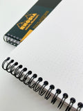 Rhodia Wirebound A5 Notebook #16 Dot Grid Black