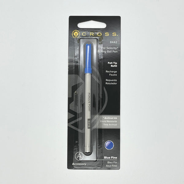 Cross #8442 Felt Tip Refill Fine Blue