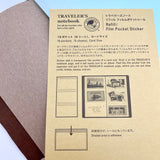 Traveler's Notebook Regular Refill 023 Film Pocket Sticker