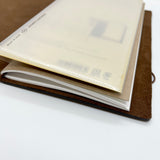 Traveler's Notebook Regular Refill 029 Three-Fold File