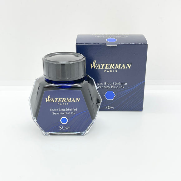 Waterman Ink Bottle Serenity Blue 50ml