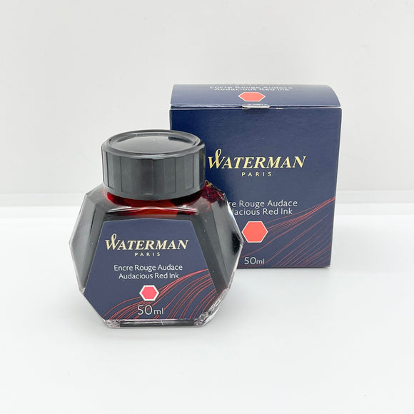 Waterman Ink Bottle Audacious Red 50ml