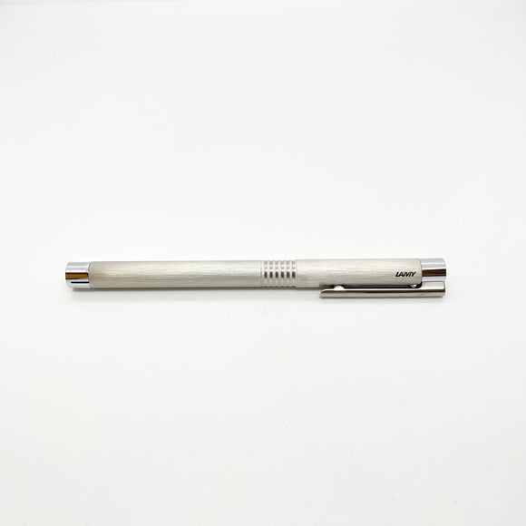 Lamy Logo Rollerball Brushed Stainless Steel