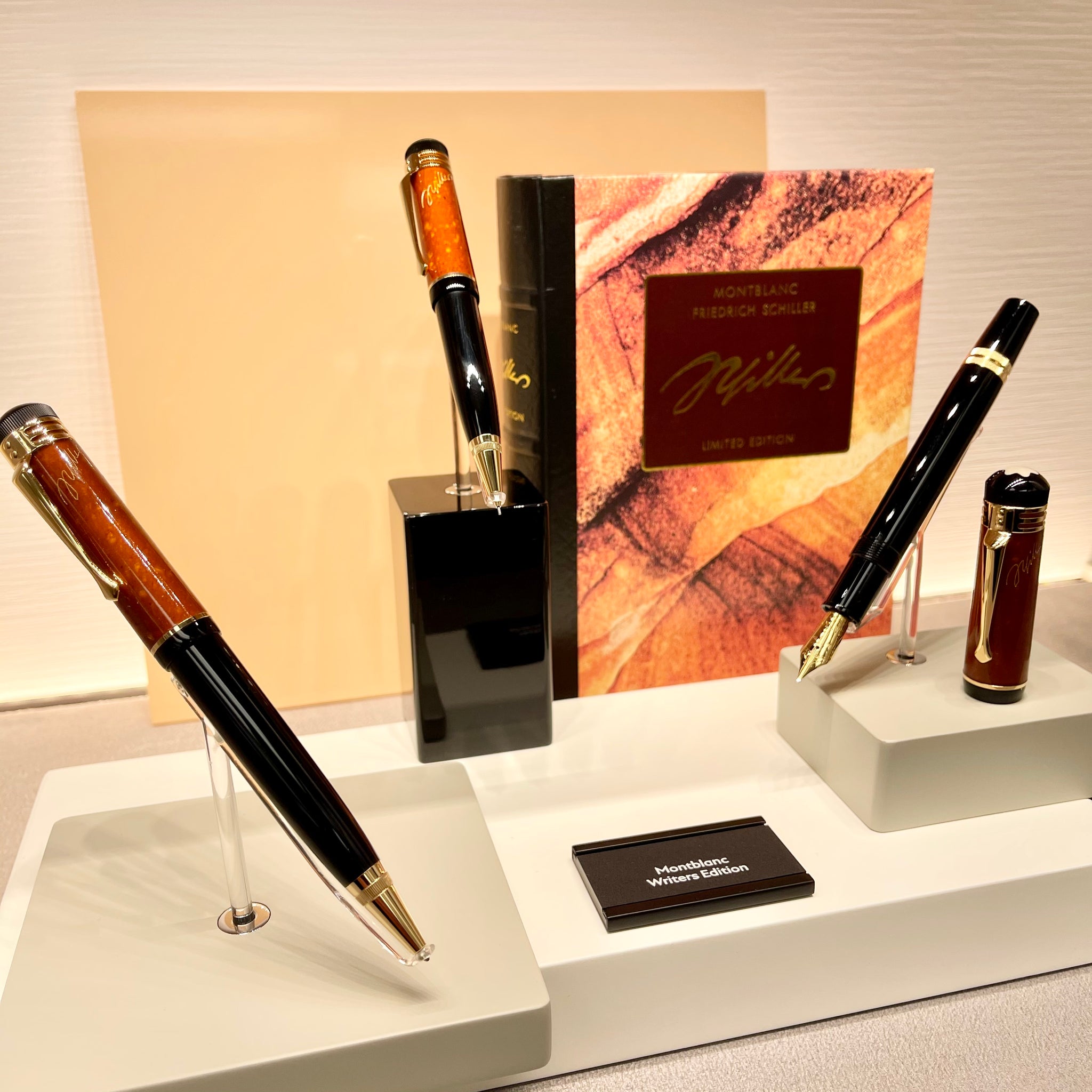 Montblanc Writers Edition Friedrich Schiller Set – Reid Stationers