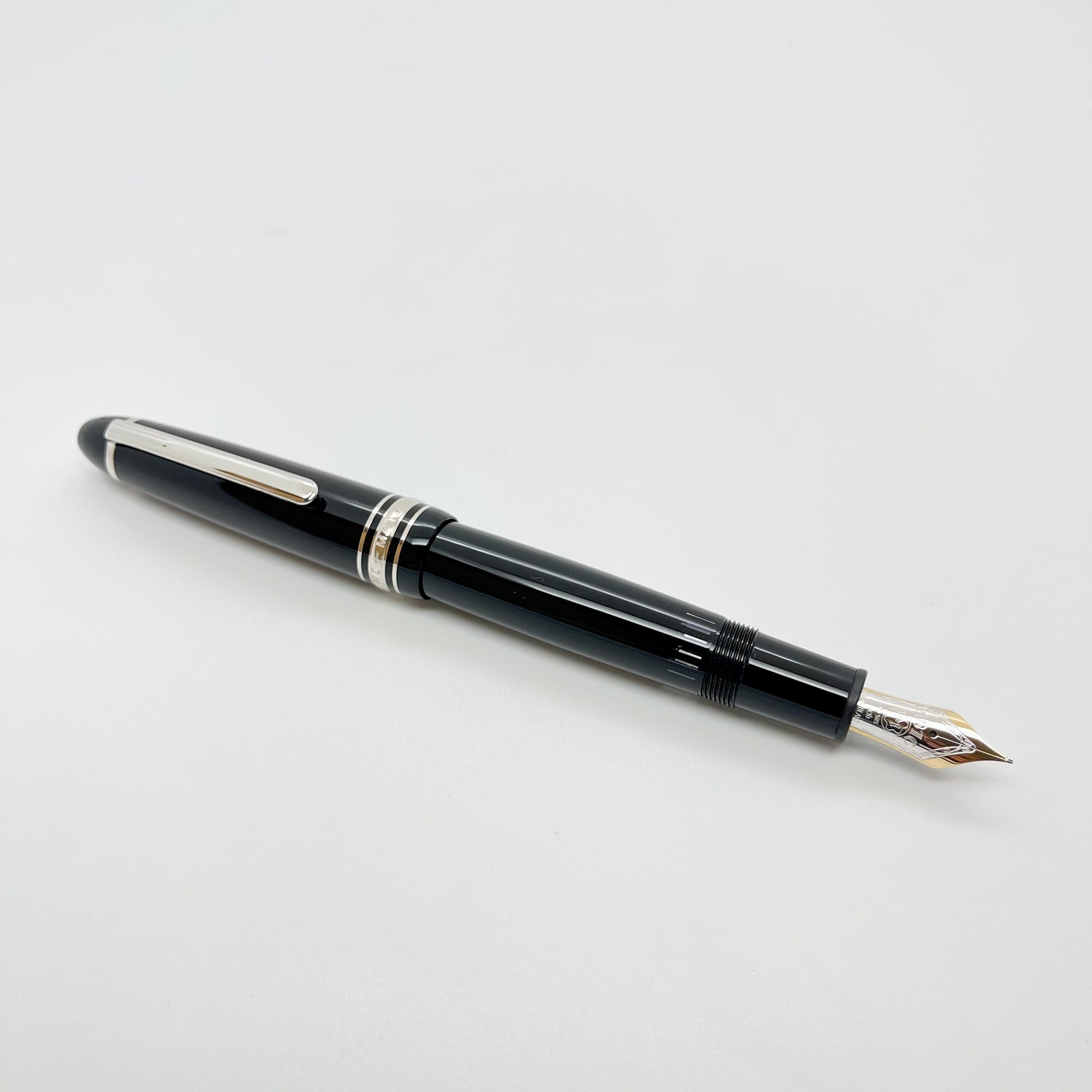 Montblanc meisterstuck legrand fountain pen platinum sale