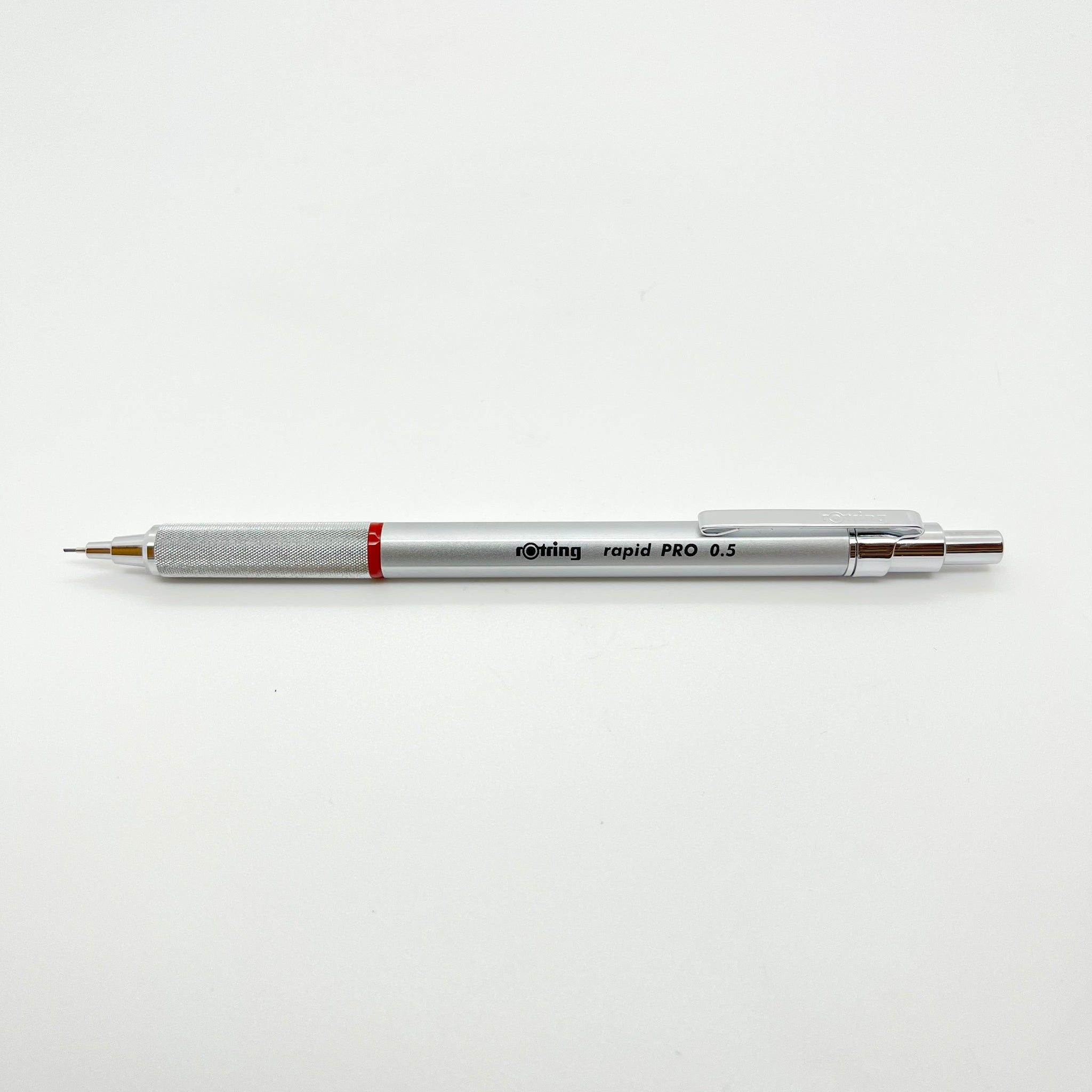 ROtring 800 Mechanical Pencil 0.5 mm Silver Metal Barrel