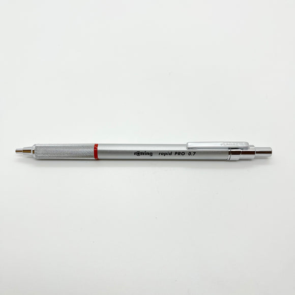 Rotring Rapid Pro Mechanical Pencil 0.7mm Silver