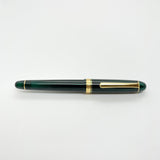 Platinum #3776 Century Fountain Pen Laurel Green with Gold Trim