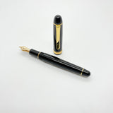 Platinum #3776 Century Fountain Pen Black with Gold Trim