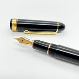 Platinum #3776 Century Fountain Pen Black with Gold Trim