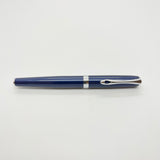 Diplomat Excellence A2 Fountain Pen Midnight Blue Chrome Trim