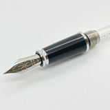 Diplomat Excellence A2 Fountain Pen Black Lacquer Chrome Trim