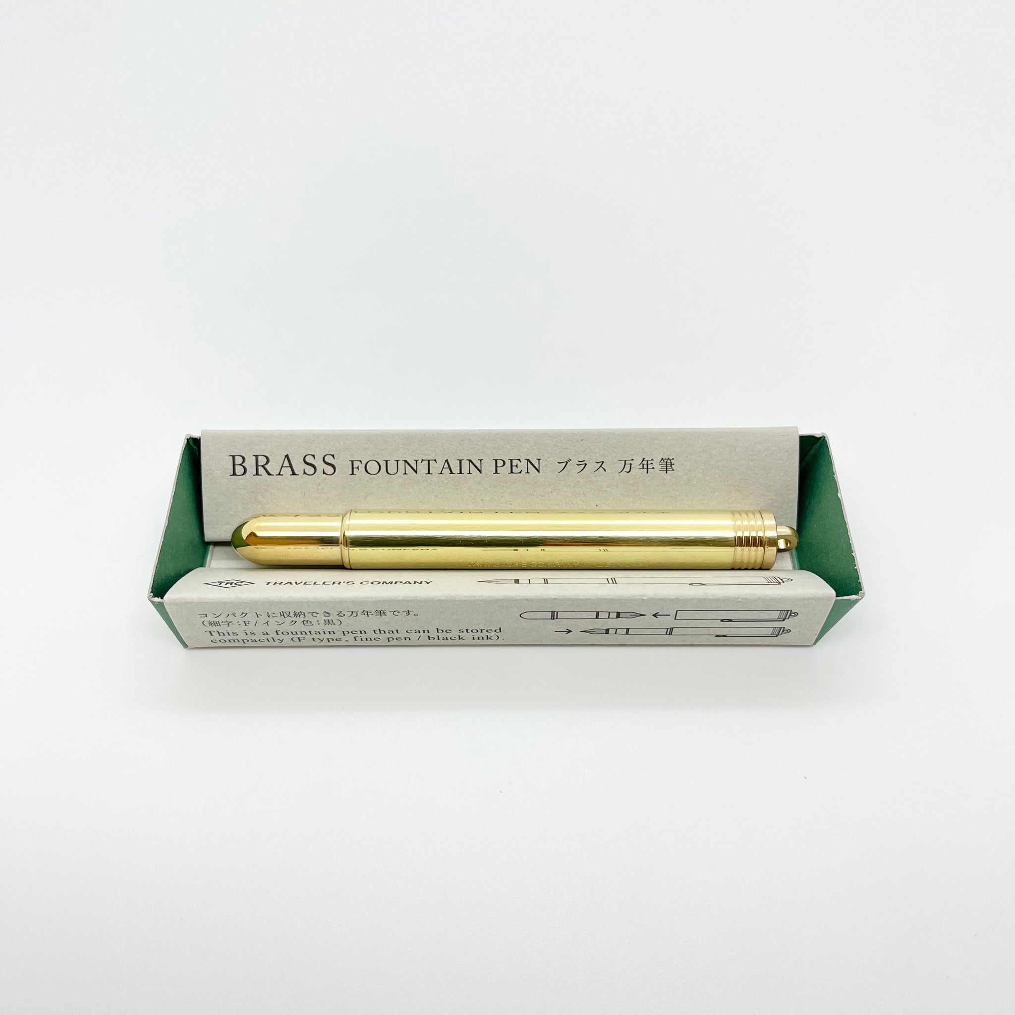 Traveler's Company Fountain Pen Brass – Reid Stationers