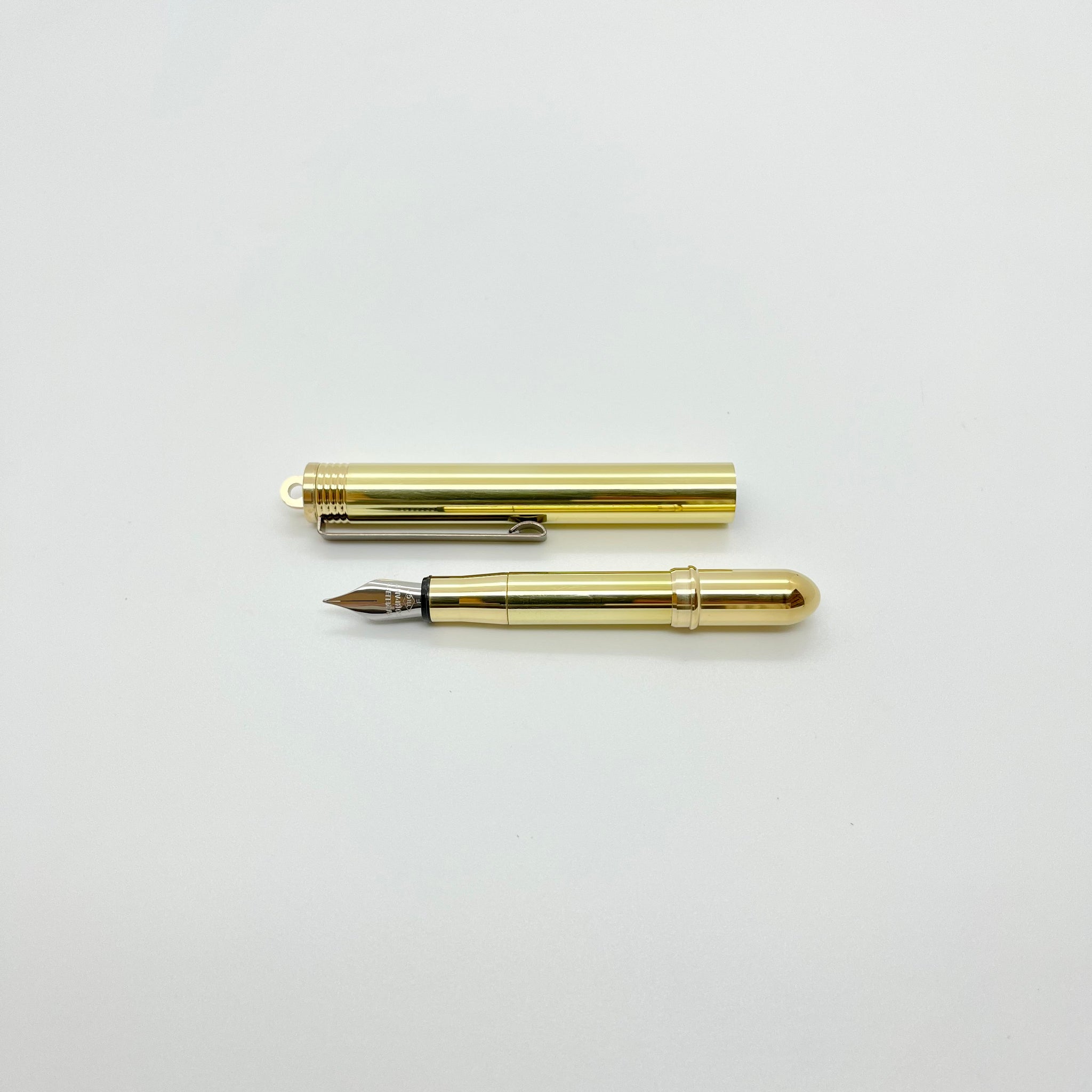 Traveler's Company Brass Fountain Pen – Jenni Bick Custom Journals